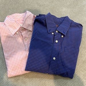 Crewcuts Boys 8 Button Down Shirt Bundle of 2. Excellent condition